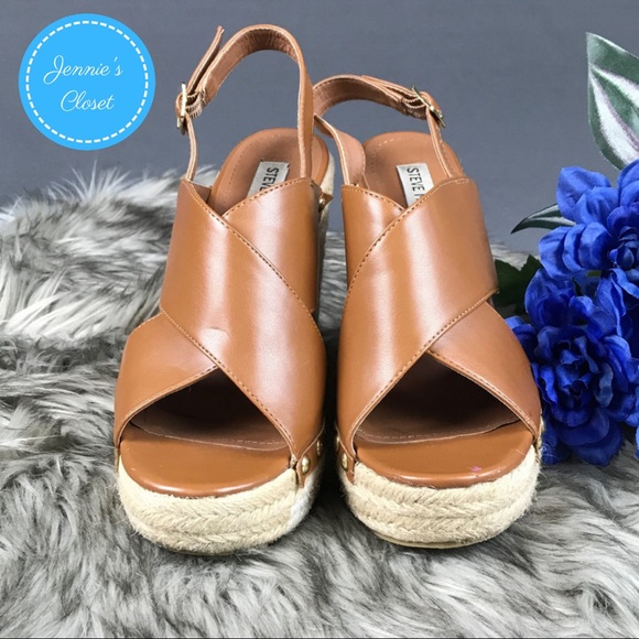 Steve Madden Shoes - Steve Madden Elinna Platform Espadrille Wedge 8.5M